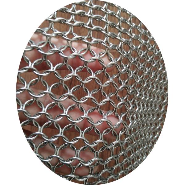 Занавес кольца металла Chainmail 7mm для раздела офиса