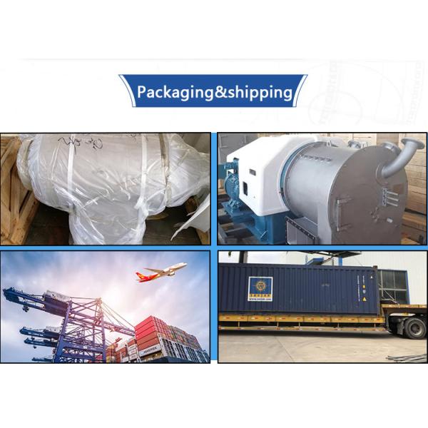 Титановый сплав штурмовой центрифуга Малый промышленный жидкость твердые сепаратор PLC