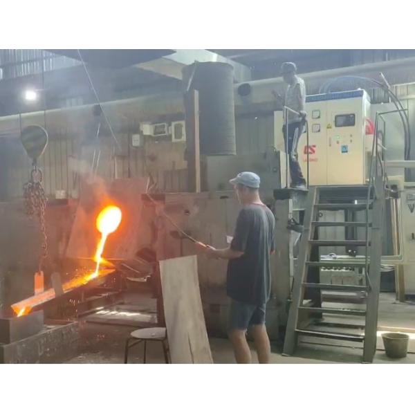 1 Ton Melting Furnace Foundry Furnace Scrap Aluminum Iron Melting Furnace