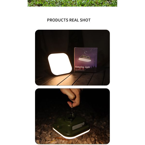 USB C USB A Interface 810 Lm Lumens Mobile Battery Dimming Lighting Lamp Suitable for Outdoor Camping Hiking Travelling