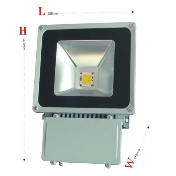 Представления наивысшей мощности 8000льм КЭ 90в ИП65 электрические лампочки приведенные потока алюминиевого высокого на открытом воздухе