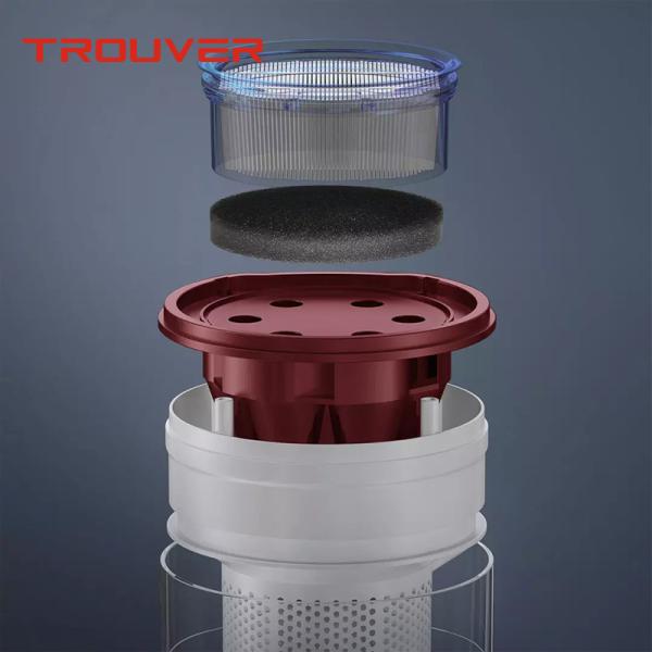 Trouver Solo10 Hand Vacuum Cleaner 18kpa Cordless Rechargeable 48 Minutes Running Time Trouver Solo Vacuum Cleaner