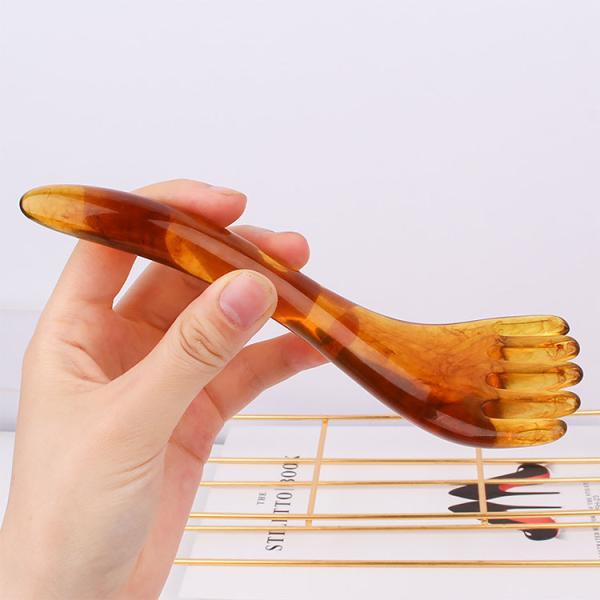 Instrument classification Class I Resin Beeswax Scalp Massage Comb for Health Care