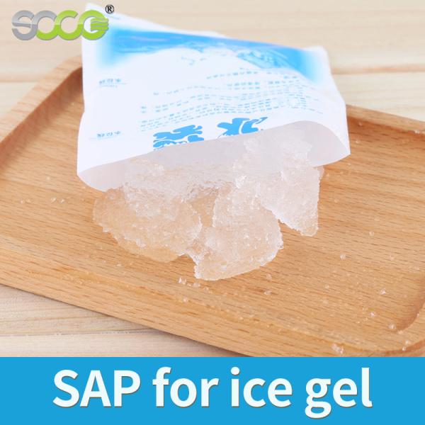 Polyacrylate de sodium polymère super absorbant (SAP) pour poche de glace