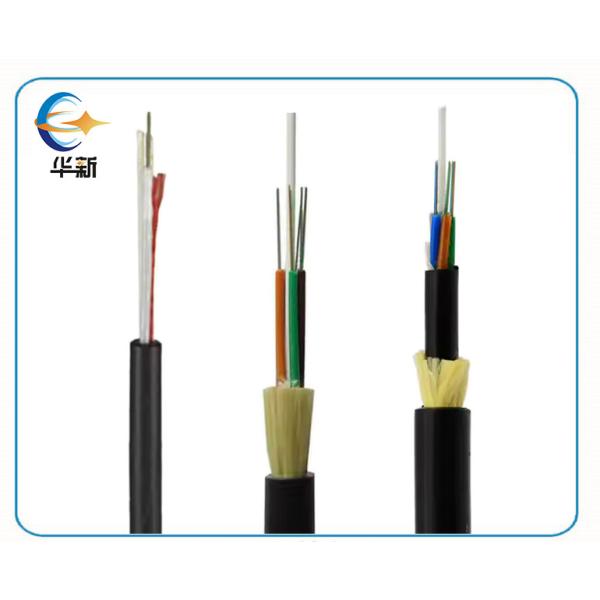 ADSS Outdoor Fiber Cable 24core 48core 96 Cores 120m 100m Fiber Optic Adss Cable Self Supporting