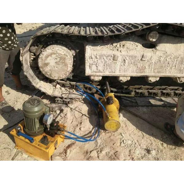 1.5kw Track Pin Removal Equipment Disassembly Construction Machinery Track Pin Disassembling