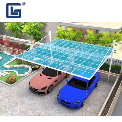 Waterproof Aluminum Polycarbonate Carport Modern Metal Carport 8 HW