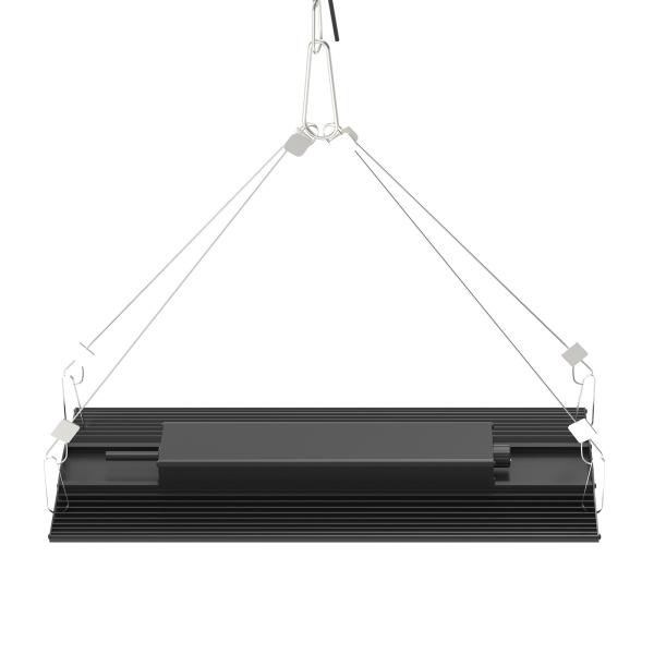 Aluminum FULL Spectrum With Black Lamp Body Passive Thermal Management Dimmable