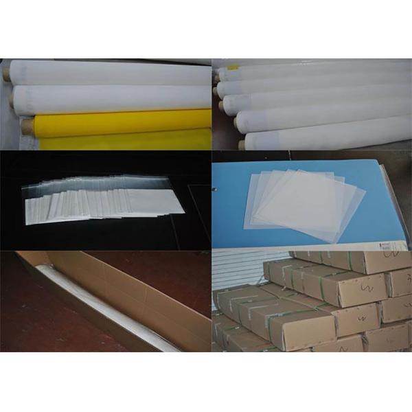 90t Polyester Plain Weave 1.27m Width Silk Screen Printing Mesh