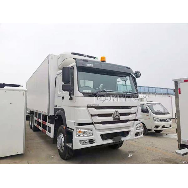 Тележка контейнеров для перевозок 6x4 холодильника Sinotruk Howo Refrigerated 20 тонн