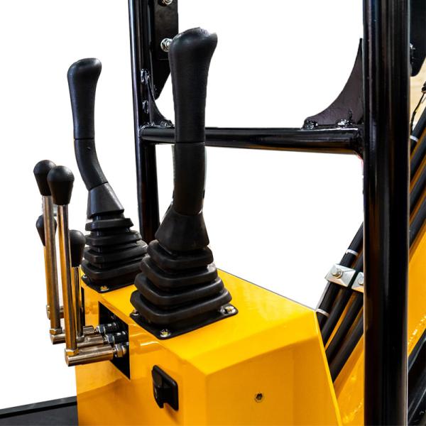 Hydraulic Transmission 1 Ton Mini Excavator Two Leg Proof With EPA Certification