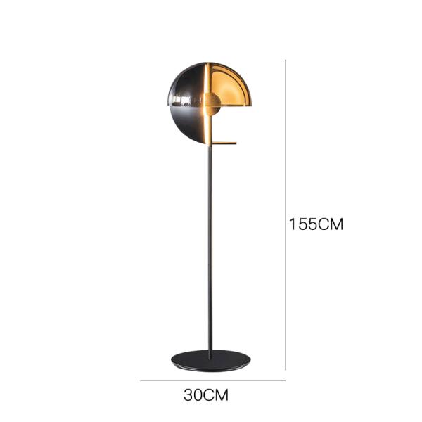 Postmodern LED bedroom floor lamps living room standing luminaires Nordic floor lights(WH-MFL-34)