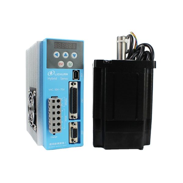 Lichuan Nema 34 Stepper Motor 10N.m CNC Machine Motor 2 Phase Nema 34 Closed Loop Stepper Motor Kit LC86H2128+LCDA808F
