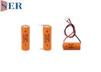 Lítio ER10/28 do tamanho da bateria 500mAh 3.6V 2/3AAA de ER10280 Li SOCL2