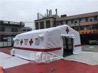 Tienda militar médica inflable de la lona apretada del aire para el refugio