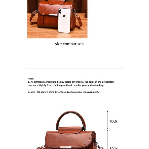 Main Material PU Classic Clutch Handbag Simple Solid Color Cross-Body/Shoulder Bag