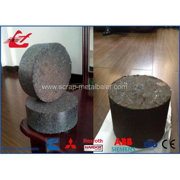 El cobre de cobre amarillo del serrín salta los microprocesadores Briquetter del aluminio de la prensa de enladrillar que hace la máquina