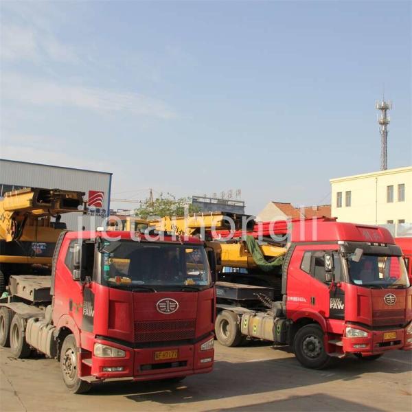Приведенная используемая роторная машина Soilmec SR518 буровой установки для пробуренной конструкции кучи