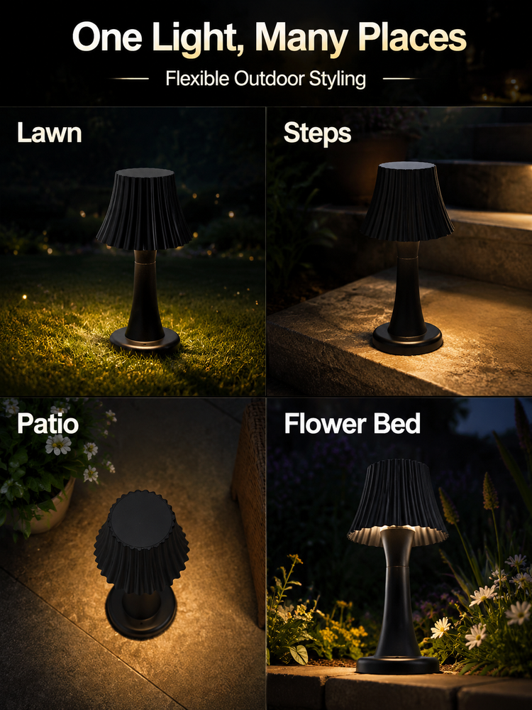 Decorative Outdoor LED Floor Lamp IP65 Waterproof Garden Accent Light For Patio Hotel