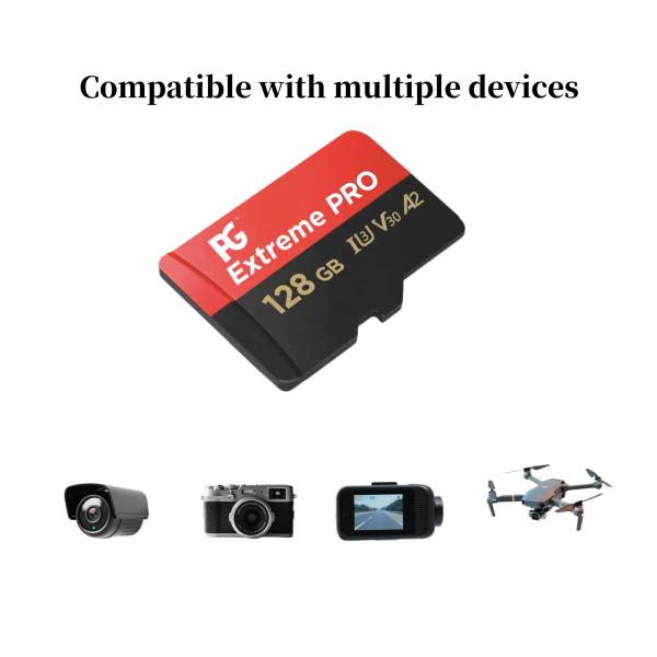 Customized Acceptable Mini SD Card Black 128gb 64gb Tf Card For Dashcam 32gb Tf Card