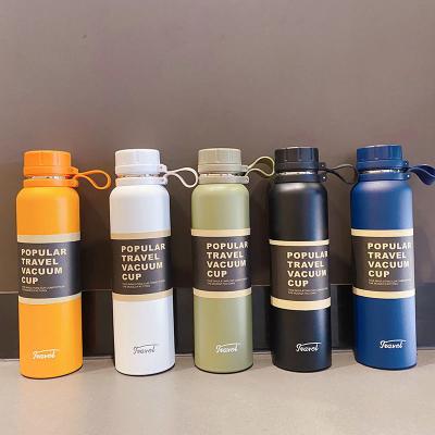 Flask Vacuum Outdoor Kids Exclusive Custom Logo Large Capacity Portable Stainless Steel Bottle Sports Water Bottle