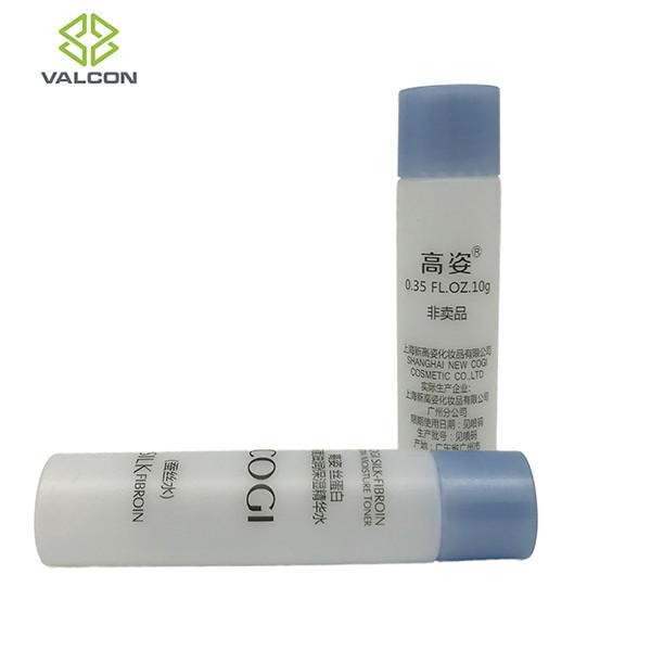 Small 10 ML Plastic Tube Packing 63 MM Height Customized Molding PE