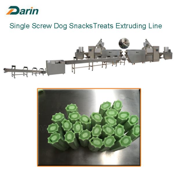 Dual Color Dog Food Extruder Machinery DRD-100 / DRD-300