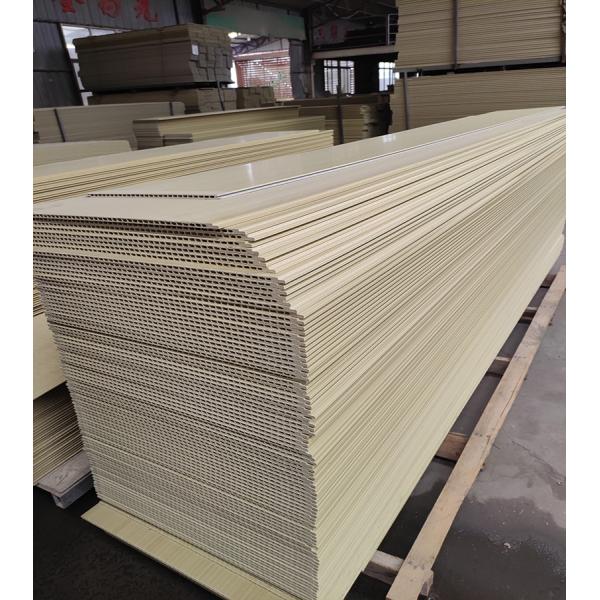 Материал для офисной отделки Экологически чистый Бамбук Волокно Дерево ПВХ Композитные стеновые облицовки