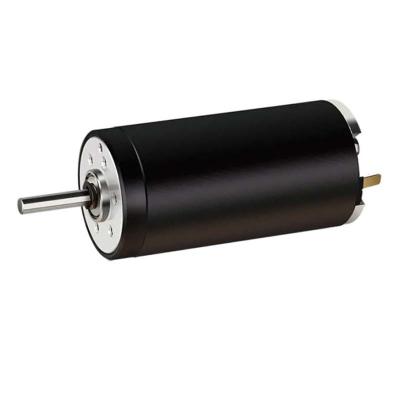 Customizable 35mm Brush DC Motors Coreless 92 Watt 4640rpm 12V High Efficiency