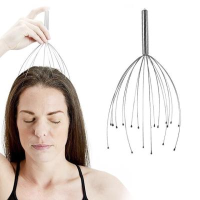 Handheld 20 Fingers Head Massager For Relieve Fatigue Head Massage Claw Scratcher