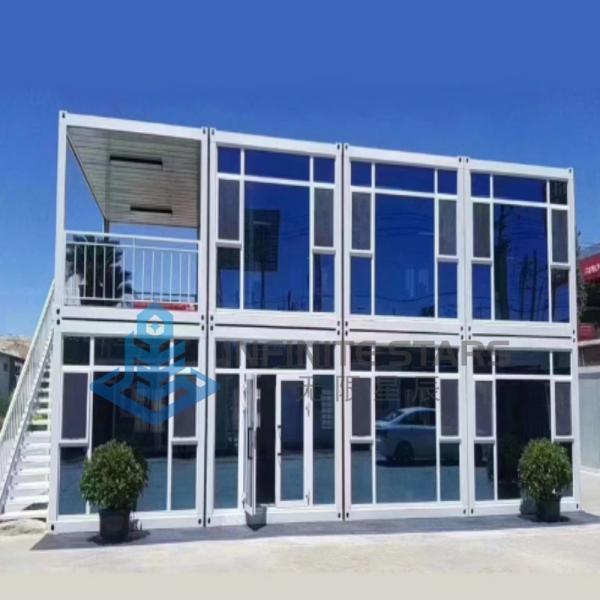 Comfortable Prefabricated Container Houses Quick Assembled Modern Prefab Homes