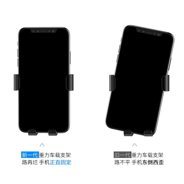 15W 10W QI Certified Wireless Car Charger / Induction Wireless Phone Holder