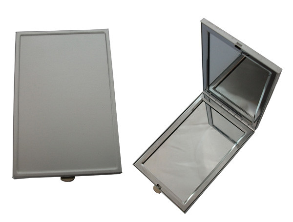 Square makeup mirror