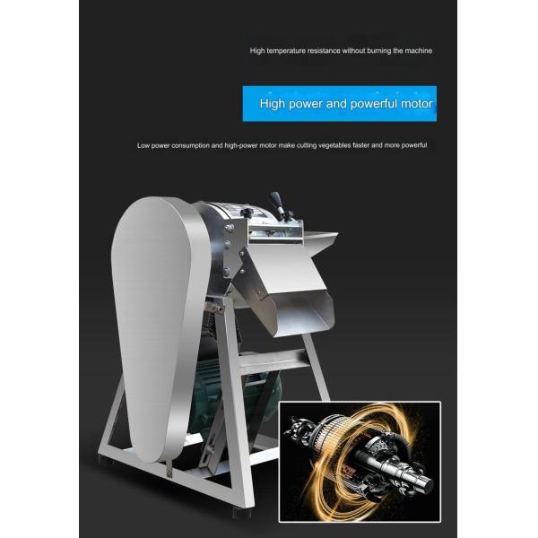 Commercial Vegetable Dicer with 300KG/H Capacity and 1-10mm Thickness Adjustment