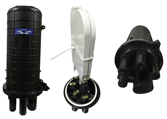 Закрытие 1 соединения оптического волокна купола внутри - 4 вне привязывают порты, коробку соединения Фо