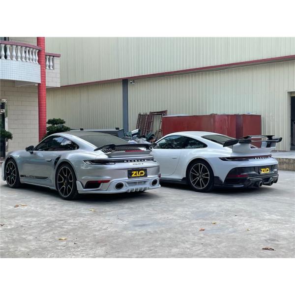 Auto Parts for Porsche 911 992 Body Kit 911 992 Turbo Upgraded Techart Style Front and Rear Bumper Cover Body Kit