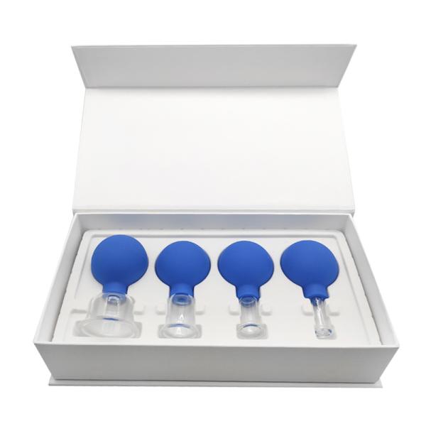 4Pcs PVC Suction Vacuum Massage Jars Vacuum Cupping Therapy Set For Health for Improved Health