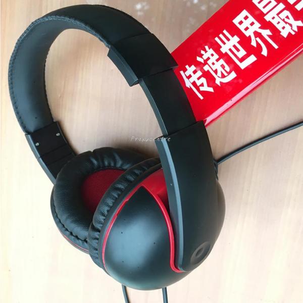 3.5mm Aux Jack Wired Foldable Headphones for Kids with Adjustable Headband and retro classic dome shape