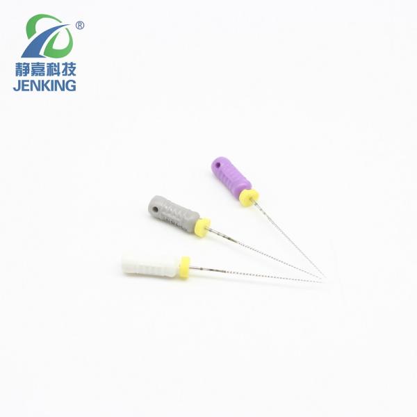 Disposable Endodontic Hand Files / C+ Files For Cleaning Calcified Root Canals