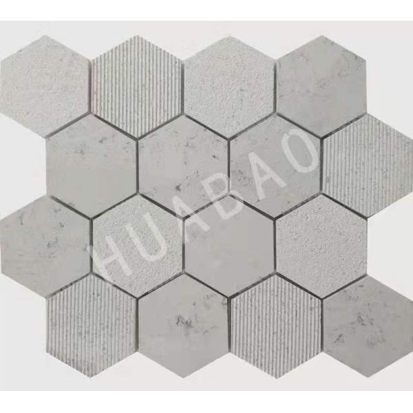 Customized Terrazzo stone Mosaic tiles panels for Kitchen bathroom floor