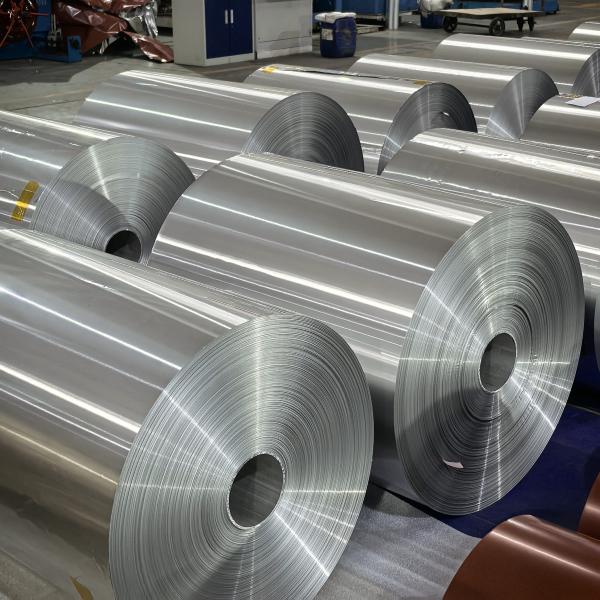 0.10mm Thickness 45mm Width Prepainted Aluminum Foil For Rollable Ridge Vent And Rollable Chimney Flashing Strip Making