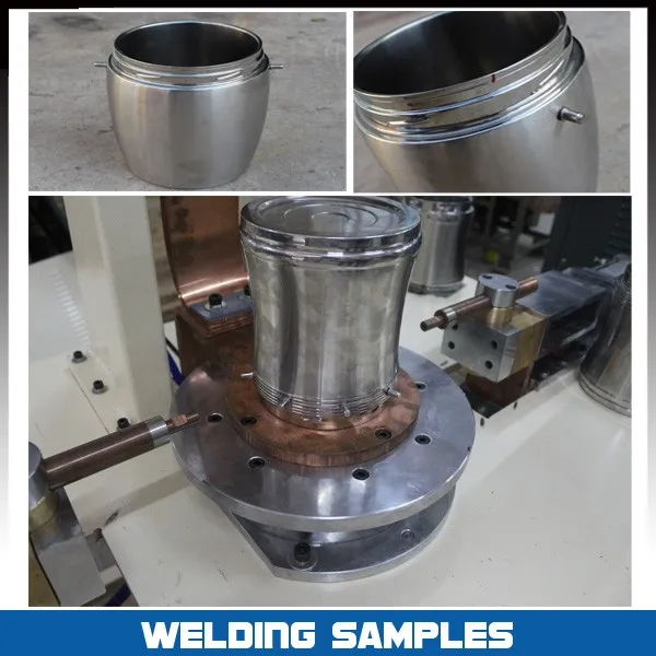 Hwashi Aluminum Sauce Pan Handle Spot Welding Machine