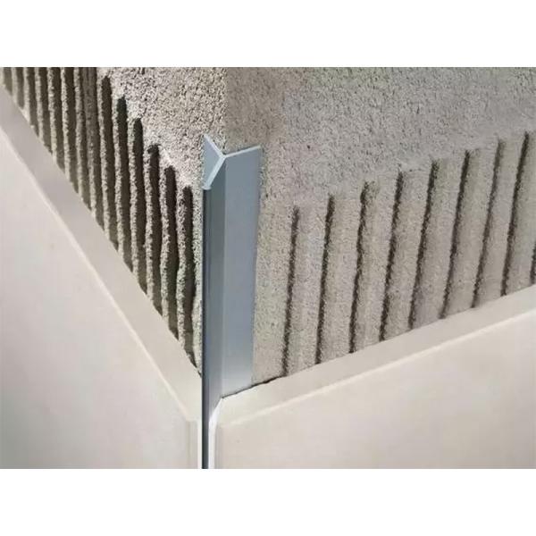 Aluminum Alloy Tile Edge Trim Metal Finishing strips wall tile decoration