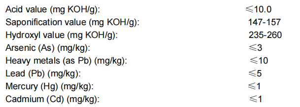 Food Grade Wholesale Emulsifier Tween Sorbitan Monostearate Span 60
