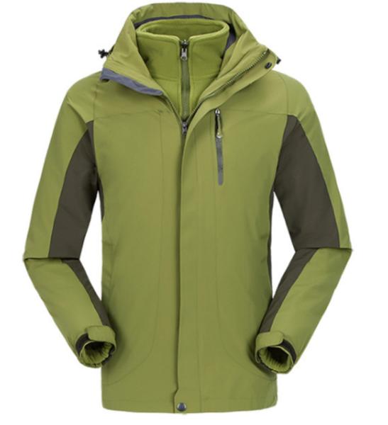 Newest snowboard jacket mens warm winter high quality couple styles two pieces jacket