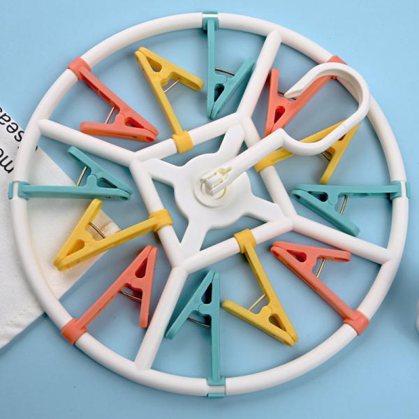 Underwear garment Sock Peg Hanger Hooks Clothes Hanger Clips