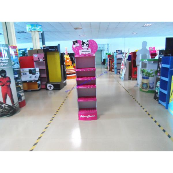 POS Custom display stand with gloss lamination supplier