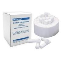 Rolos de algodão dentário com dispensador de rolo de algodão profissional - tampões de sangramento nasal para crianças ou adultos, rolo de algodão