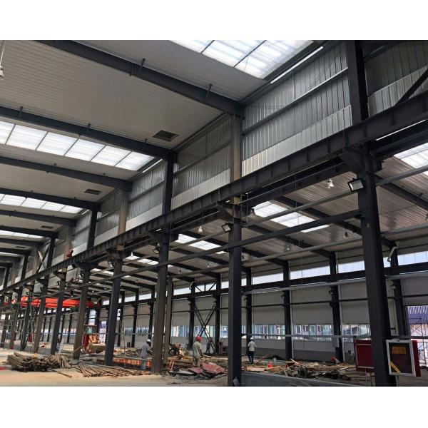 Fast Onsite Assembly Recyclable Steel Structure Processing Workshop Building