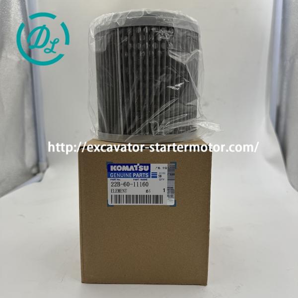 Filtro de aceite hidráulico para excavadora Komatsu PC400-7 22B-60-11160